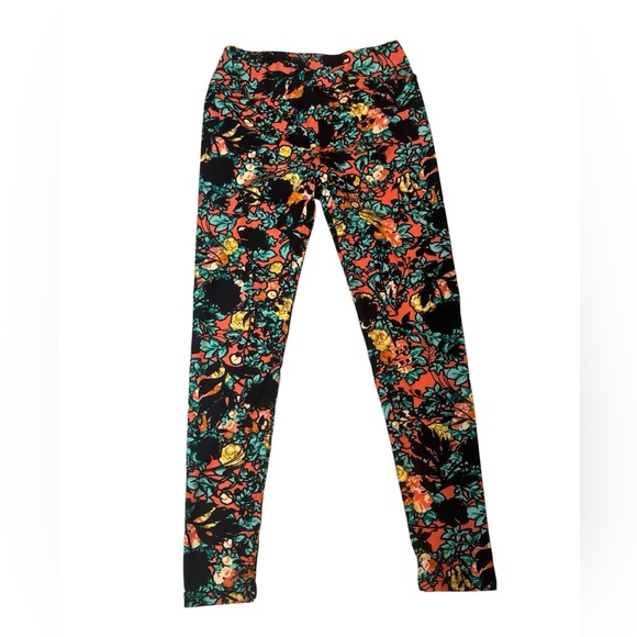 LuLaRoe Pants - LuLaRoe Floral Print - One Size - Buttery Soft Leggings - Never Been Worn